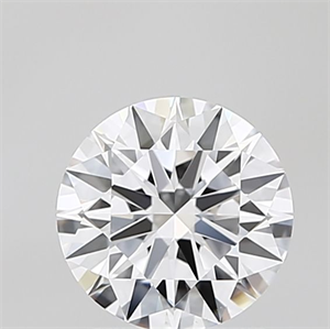 Picture of Lab Grown Diamond 1.39 Carats, Round with Ideal Cut, D Color, VVS1 Clarity and Certified by IGI