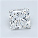 Diamante Natural 1.20 quilates, Princesa , Color F, claridad VS2 y certificado GIA