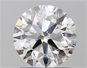 Diamante Natural 1.60 quilates, Redondo , Color H, claridad IF y certificado GIA