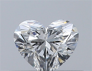 Picture of Natural Diamond 0.30 Carats, Heart with  Cut, F Color, SI1 Clarity and Certified by GIA