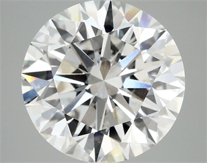 Picture of Lab Grown Diamond 6.14 Carats, Round with Excellent Cut, E Color, VS1 Clarity and Certified by IGI