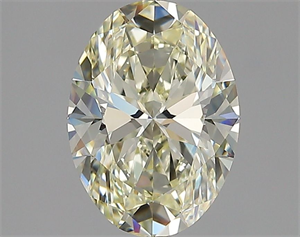 Picture of Natural Diamond 2.01 Carats, Oval with  Cut, N Color, VVS2 Clarity and Certified by GIA