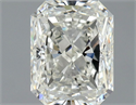 Natural Diamond 1.01 Carats, Radiant with  Cut, J Color, VS2 Clarity and Certified by GIA