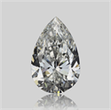 Natural Diamond 0.62 Carats, Pear with  Cut, G Color, VVS1 Clarity and Certified by GIA