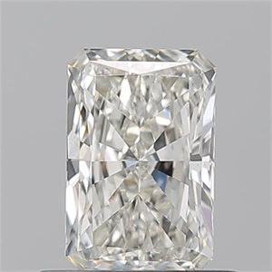 Picture of Natural Diamond 0.70 Carats, Radiant with  Cut, I Color, VS2 Clarity and Certified by GIA