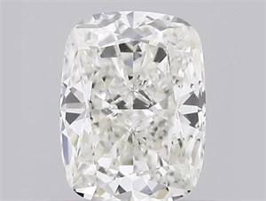 Picture of Natural Diamond 0.64 Carats, Cushion with  Cut, H Color, SI1 Clarity and Certified by GIA