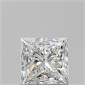 Natural Diamond 1.01 Carats, Princess with  Cut, G Color, VS1 Clarity and Certified by GIA