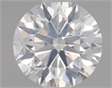 Natural Diamond 0.45 Carats, Round with Excellent Cut, F Color, I1 Clarity and Certified by GIA