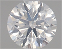 Natural Diamond 0.45 Carats, Round with Excellent Cut, F Color, I1 Clarity and Certified by GIA