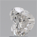 Natural Diamond 2.01 Carats, Heart with  Cut, F Color, SI1 Clarity and Certified by GIA