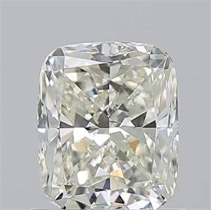 Picture of Natural Diamond 1.02 Carats, Cushion with  Cut, L Color, VS1 Clarity and Certified by GIA