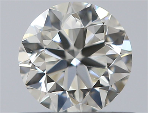 Picture of Natural Diamond 0.50 Carats, Round with Very Good Cut, K Color, VS1 Clarity and Certified by GIA