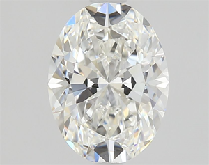 Picture of Natural Diamond 0.50 Carats, Princess with  Cut, F Color, VVS2 Clarity and Certified by GIA