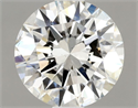 Natural Diamond 1.00 Carats, Round with Excellent Cut, H Color, SI1 Clarity and Certified by GIA