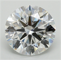 Lab Grown Diamond 8.07 Carats, Round with Ideal Cut, E Color, VS2 Clarity and Certified by IGI