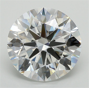 Picture of Lab Grown Diamond 8.07 Carats, Round with Ideal Cut, E Color, VS2 Clarity and Certified by IGI