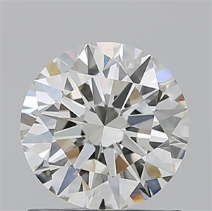 Picture of Natural Diamond 1.04 Carats, Round with Excellent Cut, J Color, VVS1 Clarity and Certified by GIA