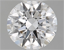 Diamante Natural 0.44 quilates, Redondo , Color D, claridad VVS1 y certificado GIA