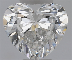 Picture of Natural Diamond 0.50 Carats, Heart with  Cut, E Color, VS2 Clarity and Certified by GIA