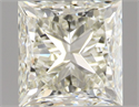 Natural Diamond 1.02 Carats, Princess with  Cut, I Color, IF Clarity and Certified by IGI