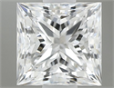 Diamante Natural 0.60 quilates, Princesa , Color D, claridad VS2 y certificado GIA