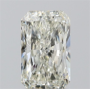 Picture of Natural Diamond 1.20 Carats, Radiant with  Cut, J Color, SI2 Clarity and Certified by GIA