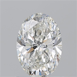 Picture of Natural Diamond 1.07 Carats, Oval with  Cut, G Color, VS1 Clarity and Certified by GIA