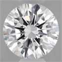 Del inventario de diamantes de laboratorio, 0.71 quilates, Redondo , Color D, claridad VVS2 y certificado IGI