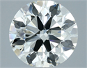 Natural Diamond 2.50 Carats, Round with Excellent Cut, I Color, VS1 Clarity and Certified by IGI