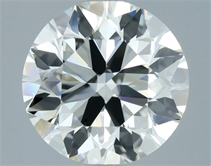 Picture of Natural Diamond 2.50 Carats, Round with Excellent Cut, I Color, VS1 Clarity and Certified by IGI