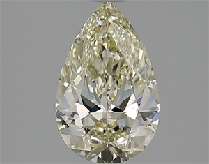 Picture of Natural Diamond 1.51 Carats, Pear with  Cut, K Color, VS2 Clarity and Certified by IGI