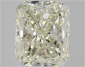 Natural Diamond 1.70 Carats, Radiant with  Cut, N Color, VS1 Clarity and Certified by GIA