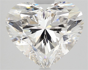 Picture of Natural Diamond 2.02 Carats, Heart with  Cut, H Color, VS1 Clarity and Certified by GIA