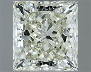Picture of Natural Diamond 1.02 Carats, Princess with  Cut, K Color, VVS1 Clarity and Certified by IGI
