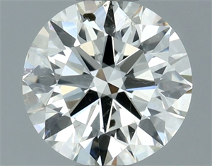 Foto Diamante Natural 0.70 quilates, Redondo , Color K, claridad SI2 y certificado GIA de