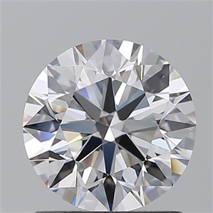 Picture of Natural Diamond 1.31 Carats, Round with Excellent Cut, D Color, VVS1 Clarity and Certified by GIA