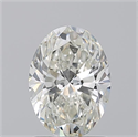 Diamante Natural 1.50 quilates, Ovalado , Color J, claridad SI1 y certificado GIA