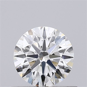 Picture of Natural Diamond 0.42 Carats, Round with Excellent Cut, H Color, VVS2 Clarity and Certified by GIA