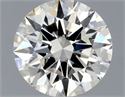 Natural Diamond 1.11 Carats, Round with Excellent Cut, I Color, VS1 Clarity and Certified by GIA