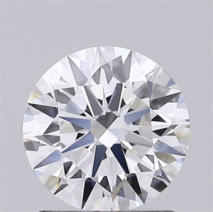 Picture of Lab Grown Diamond 1.30 Carats, Round with Ideal Cut, D Color, VS1 Clarity and Certified by IGI