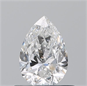 Diamante Natural 0.51 quilates, De pera , Color E, claridad VVS2 y certificado GIA