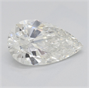 Diamante Natural 1.70 quilates, De pera , Color I, claridad SI2 y certificado GIA