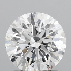 Picture of Lab Grown Diamond 1.08 Carats, Round with Ideal Cut, D Color, VVS1 Clarity and Certified by IGI