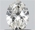 Diamante Natural 0.50 quilates, Ovalado , Color H, claridad VS2 y certificado IGI