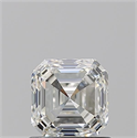 Natural Diamond 1.01 Carats, Asscher with  Cut, I Color, VVS2 Clarity and Certified by GIA