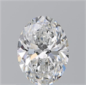 Natural Diamond 1.01 Carats, Oval with  Cut, E Color, VVS2 Clarity and Certified by GIA