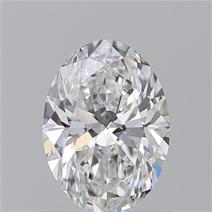 Picture of Natural Diamond 1.01 Carats, Oval with  Cut, E Color, VVS2 Clarity and Certified by GIA