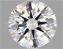 Diamante Natural 0.55 quilates, Redondo , Color F, claridad VS1 y certificado GIA