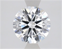 Del inventario de diamantes de laboratorio, 1.02 quilates, Redondo , Color E, claridad VVS2 y certificado IGI