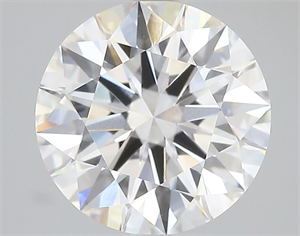 Picture of Lab Grown Diamond 4.09 Carats, Round with Ideal Cut, E Color, VVS2 Clarity and Certified by IGI